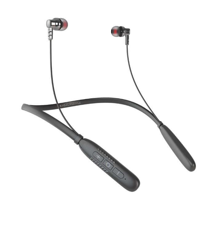 Radalifestyle Air 6 Wireless Bluetooth Neckband In Ear-Buds With Dynamic Bass & Stereo