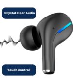 Radalifestyle Air 7 Wireless Bluetooth TWS In Ear Earbuds With ENC & Low Latency Black