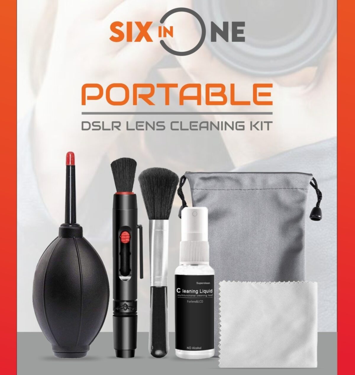 camera cleaning kit for DSLR SLR smartphone photography